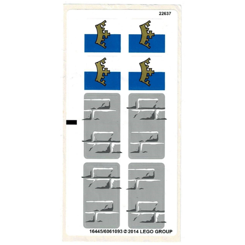 Sticker Sheet for Set 70806-1 ([No Color/Any Color])