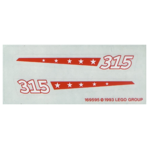 Sticker Sheet for Set 6596-1 ([No Color/Any Color])