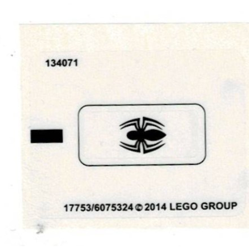 Sticker Sheet for Set 76014-1 ([No Color/Any Color])