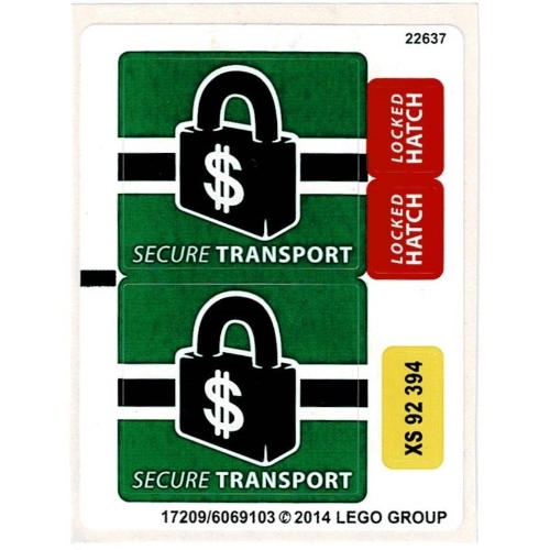Sticker Sheet for Set 76015-1 ([No Color/Any Color])