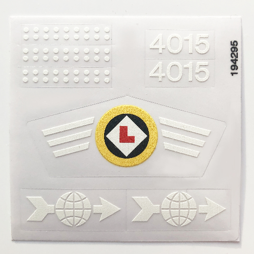 Sticker Sheet for Set 4015-1 ([No Color/Any Color])