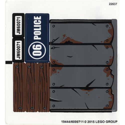 Sticker Sheet for Set 60071-1 ([No Color/Any Color])