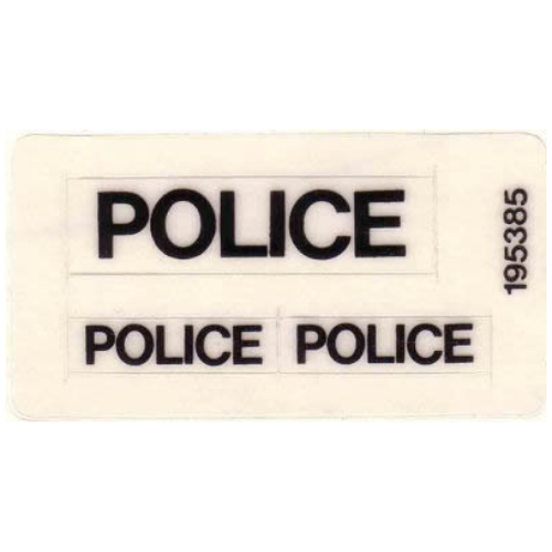 Sticker Sheet for Set 6384-1 ([No Color/Any Color])