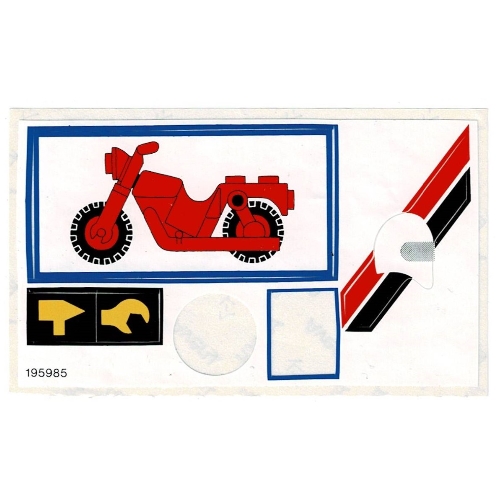 Sticker Sheet 1 for Set 6373-1 ([No Color/Any Color])