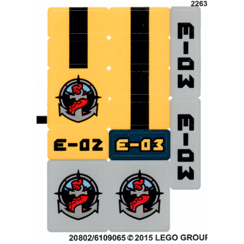 Sticker Sheet 2 for Set 60093-1 ([No Color/Any Color])