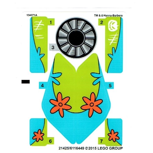 Sticker Sheet for Set 75901-1 ([No Color/Any Color])