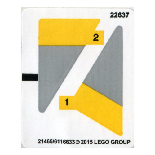 Sticker Sheet 2 for Set 60093-1 ([No Color/Any Color])