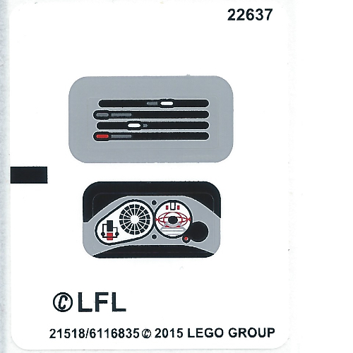 Sticker Sheet for Set 75091-1 ([No Color/Any Color])