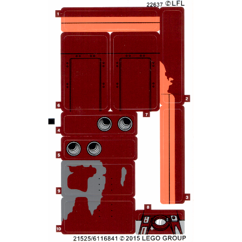 Sticker Sheet for Set 75099-1 ([No Color/Any Color])
