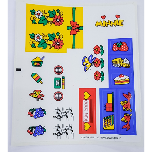 Sticker Sheet for Set 4165-1 ([No Color/Any Color])