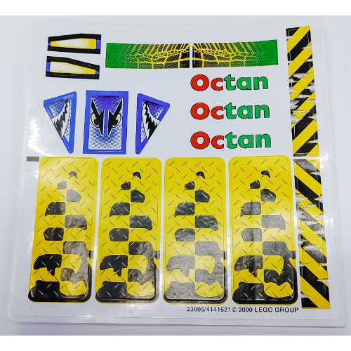 Sticker Sheet for Set 6617-1 ([No Color/Any Color])