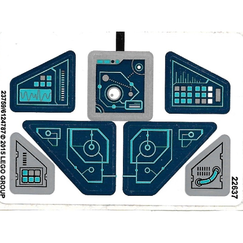 Sticker Sheet for Set 71200-1 ([No Color/Any Color])