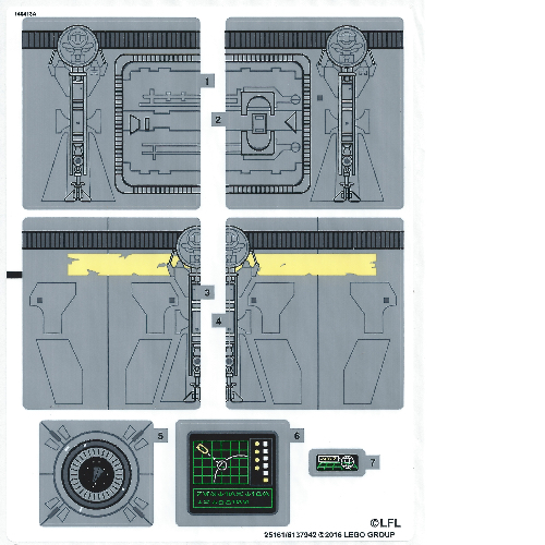 Sticker Sheet for Set 75136-1 ([No Color/Any Color])