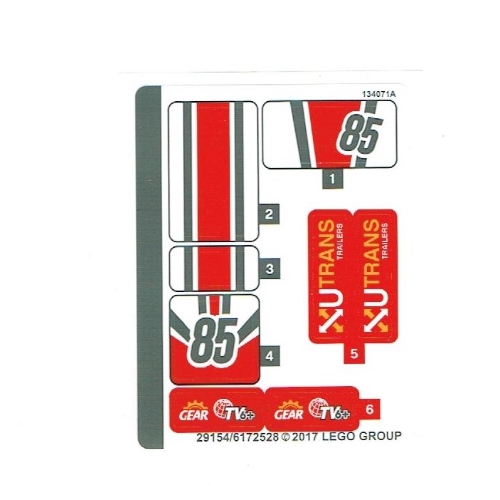Sticker Sheet for Set 60145-1 ([No Color/Any Color])