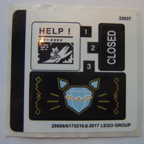 Sticker Sheet for Set 70902-1 ([No Color/Any Color])
