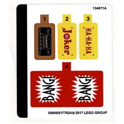 Sticker Sheet for Set 70906-1 ([No Color/Any Color])