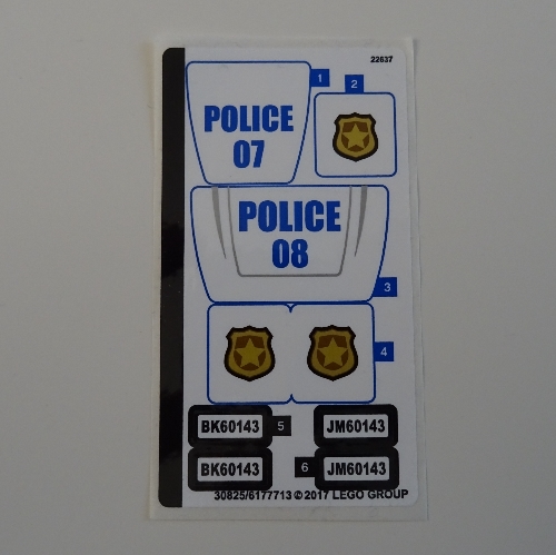 Sticker Sheet for Set 60143-1 ([No Color/Any Color])