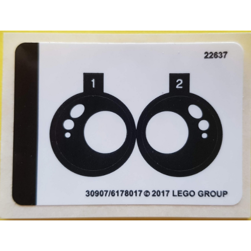 Sticker Sheet for Set 40234-1 ([No Color/Any Color])