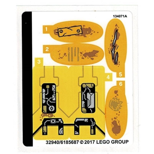 Sticker Sheet for Set 76080-1 ([No Color/Any Color])