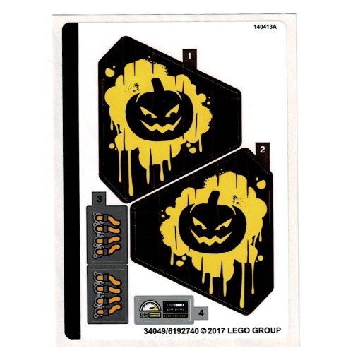 Sticker Sheet for Set 70913-1 ([No Color/Any Color])
