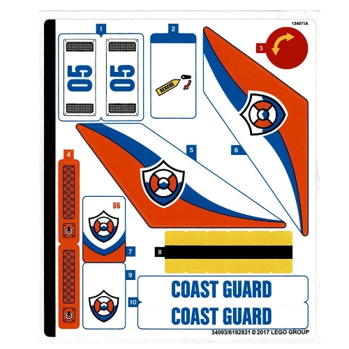 Sticker Sheet for Set 60166-1 ([No Color/Any Color])