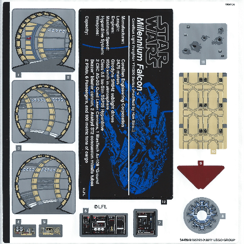 Sticker Sheet for Set 75192-1 ([No Color/Any Color])