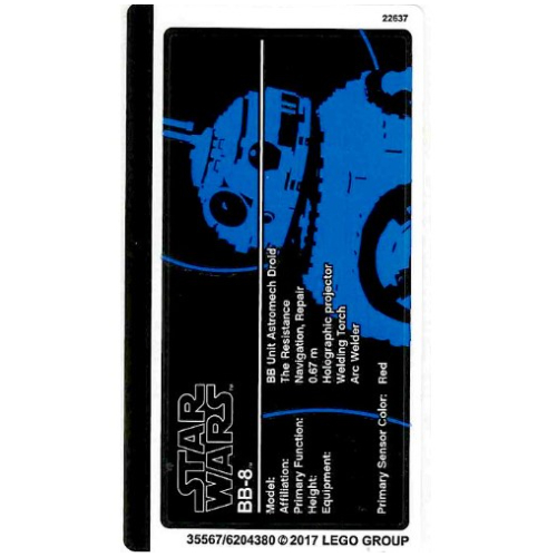 Sticker Sheet for Set 75187-1 ([No Color/Any Color])