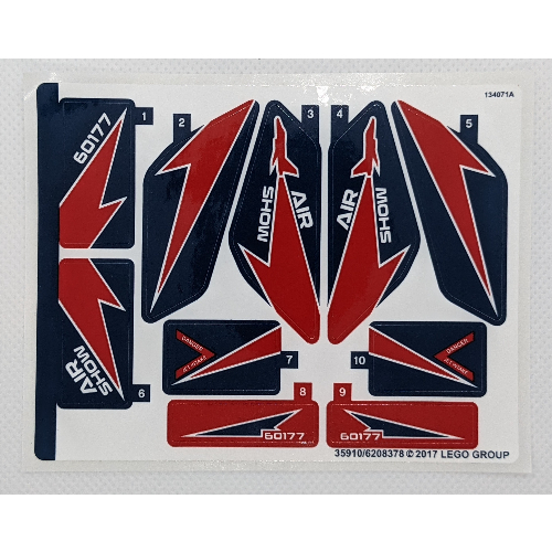 Sticker Sheet for Set 60177-1 ([No Color/Any Color])
