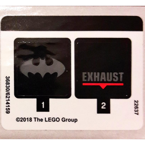 Sticker Sheet for Set 70918-1 ([No Color/Any Color])