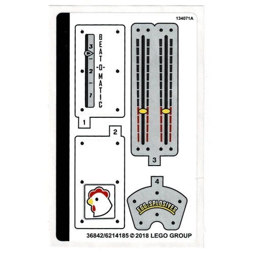 Sticker Sheet for Set 70920-1 ([No Color/Any Color])