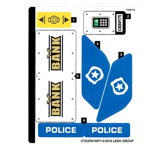 Sticker Sheet for Set 60175-1 ([No Color/Any Color])