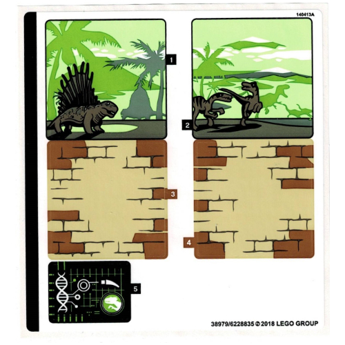 Sticker Sheet for Set 75930-1 ([No Color/Any Color])