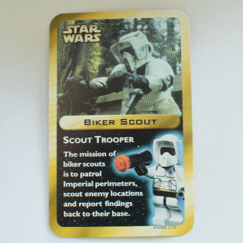 Display Card, Biker Scout 1 ([No Color/Any Color])