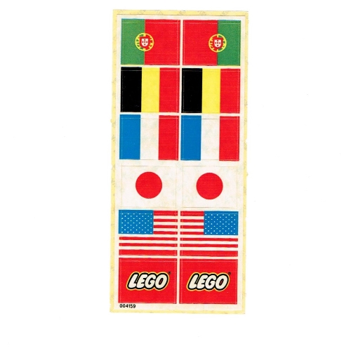 Sticker Sheet 2 for Sets 939-1, 940-1 ([No Color/Any Color])