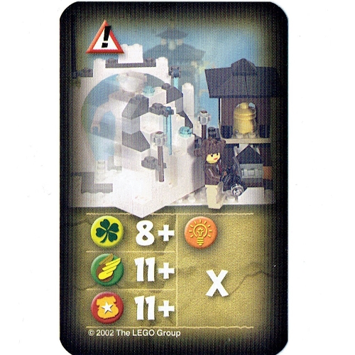 Trading Card, Orient, Hazards - Cave with Yeti ([No Color/Any Color])