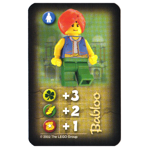 Trading Card, Orient, Heroes - Babloo ([No Color/Any Color])