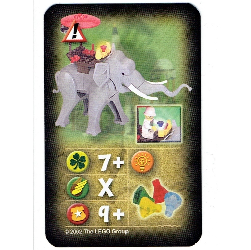 Trading Card, Orient, Hazards - Elephant ([No Color/Any Color])
