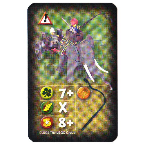 Trading Card, Orient, Hazards - Elephant with Cart ([No Color/Any Color])