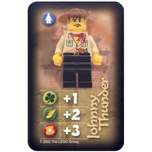 Trading Card, Orient, Heroes - Johnny Thunder (China) ([No Color/Any Color])