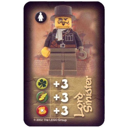 Trading Card, Orient, Baddies - Lord Sinister (China) ([No Color/Any Color])