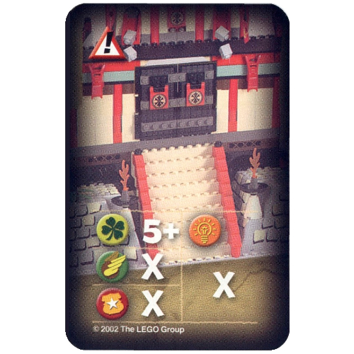 Trading Card, Orient, Hazards - Dragon Fortress Front Door ([No Color/Any Color])