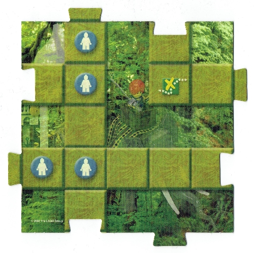 Game Board Square, Orient - Jungle 1 ([No Color/Any Color])