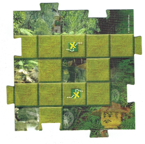 Game Board Square, Orient - Jungle 4 ([No Color/Any Color])