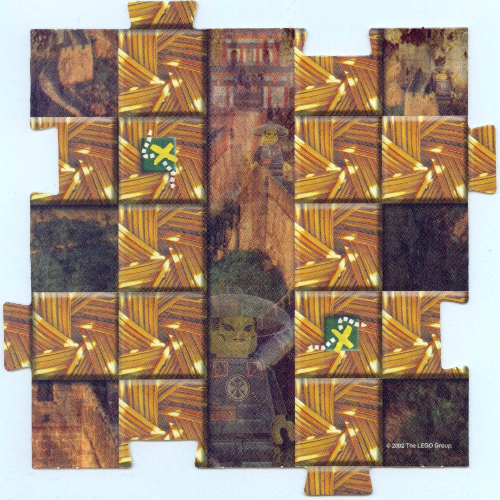 Game Board Square, Orient - China 5 ([No Color/Any Color])