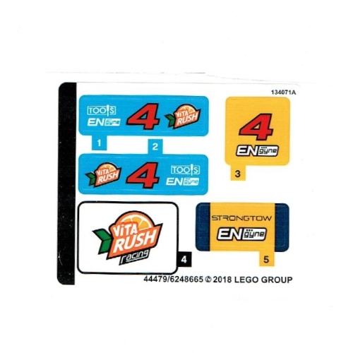 Sticker Sheet for Set 60218-1 ([No Color/Any Color])
