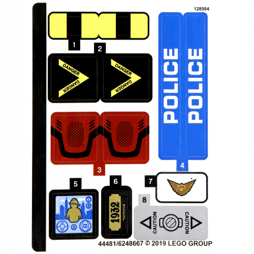 Sticker Sheet for Set 60207-1 ([No Color/Any Color])