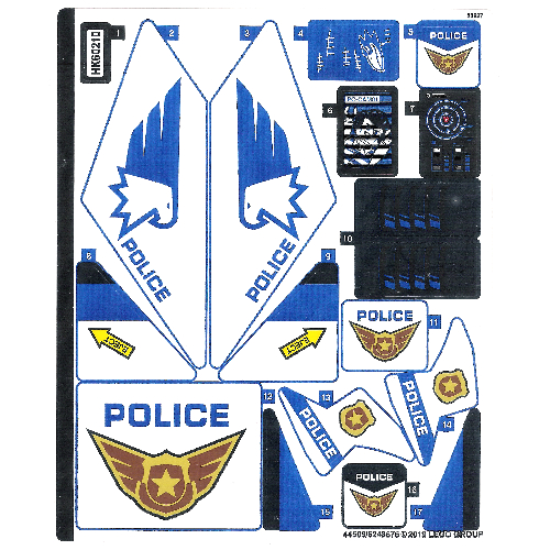 Sticker Sheet for Set 60210-1 ([No Color/Any Color])