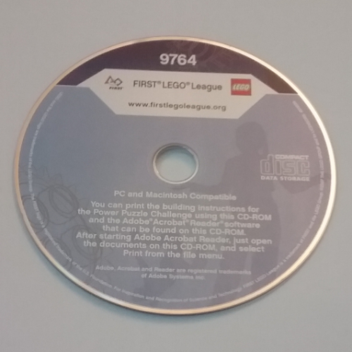 CD-Rom, for 9764 (FLL 2007 - Power Puzzle) ([No Color/Any Color])