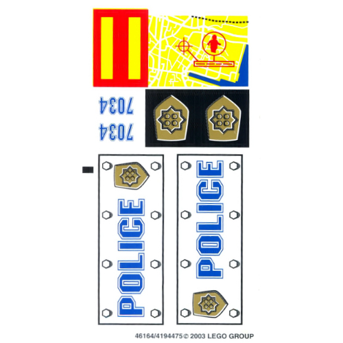 Sticker Sheet for Set 7034-1 ([No Color/Any Color])