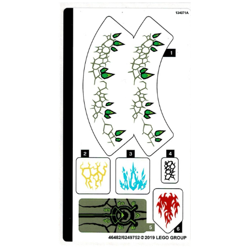 Sticker Sheet for Set 70679-1 ([No Color/Any Color])